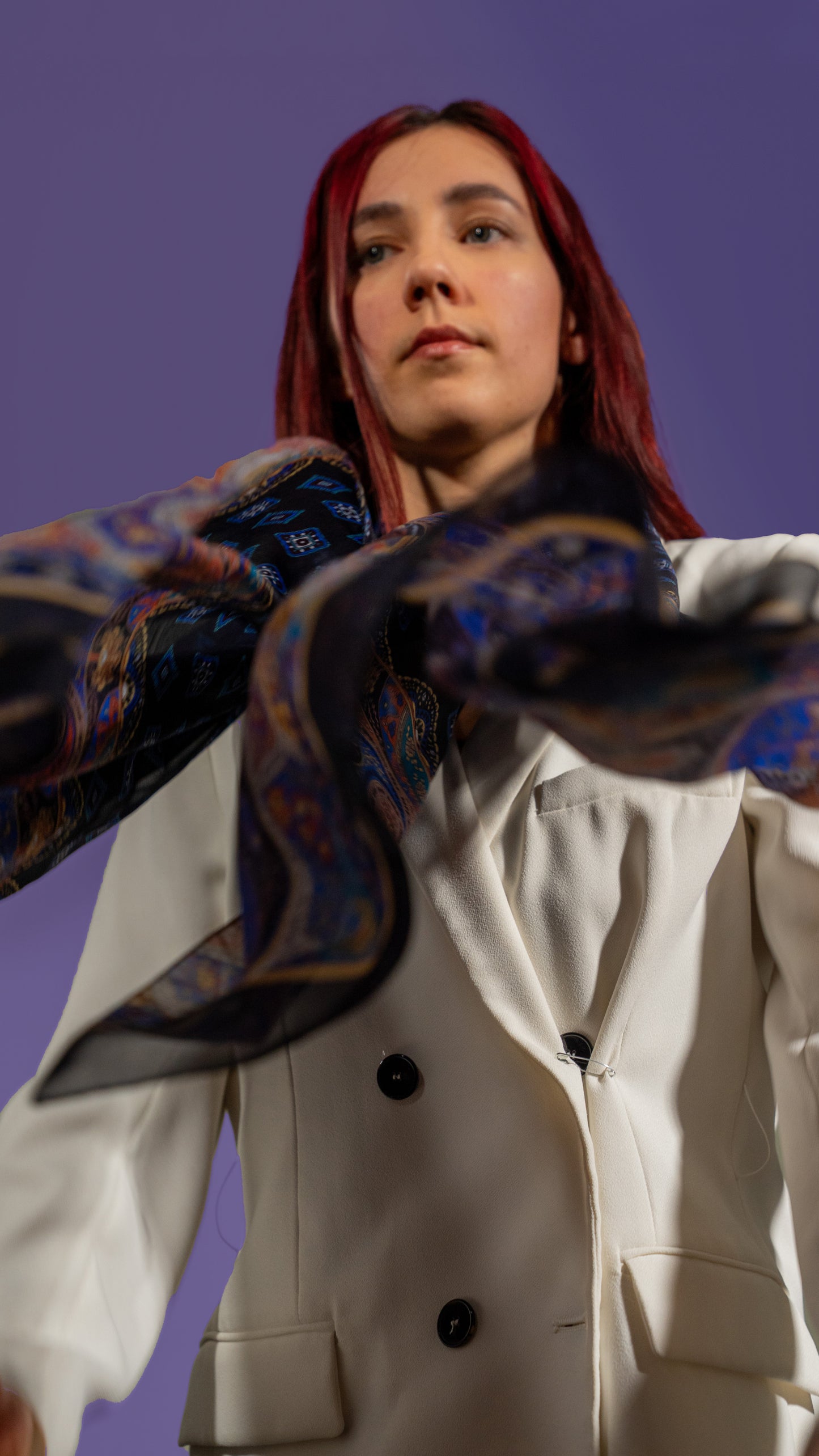 The Eternal - Cotton Voile Shawl