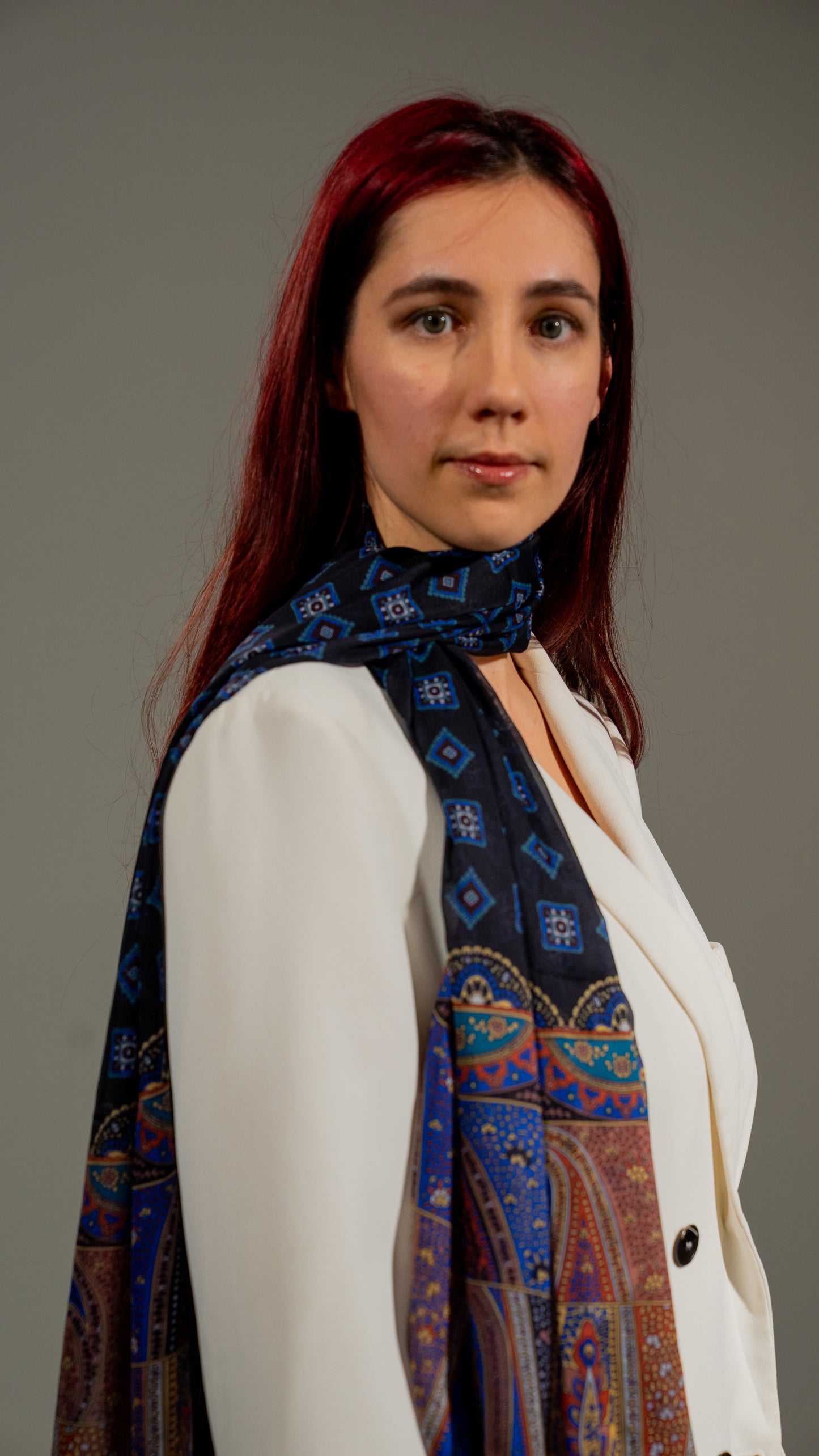 The Eternal - Cotton Voile Shawl