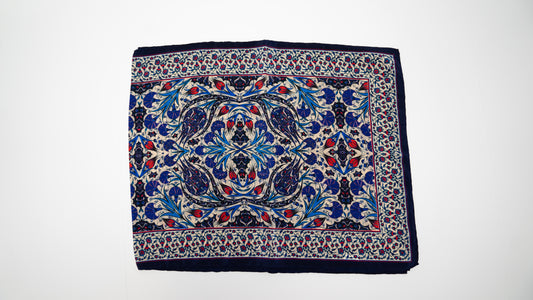 Royal Blue - Vegan Silk Scarf