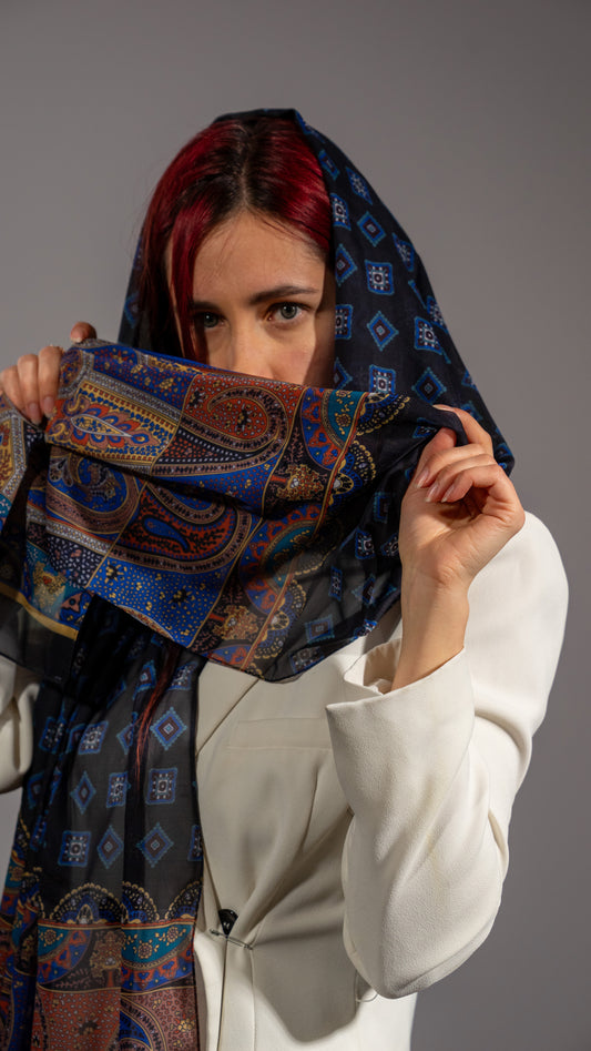 The Eternal - Cotton Voile Shawl