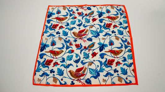 Birds of Spring - Vegan Silk Bandana