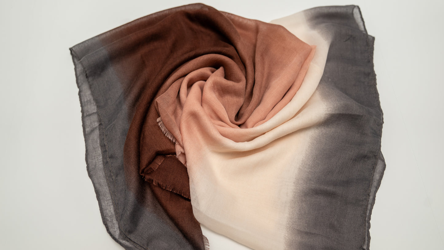 Soils of Home - Wool Silk Shawl